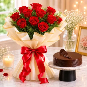 Roses & Chocolate Combo