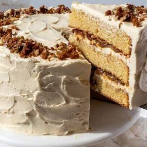 Butterscotch Crunch Cake